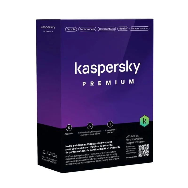 Antivirus Kaspersky Premium 5 Poste – KL10478BEFS-SLIMMAG