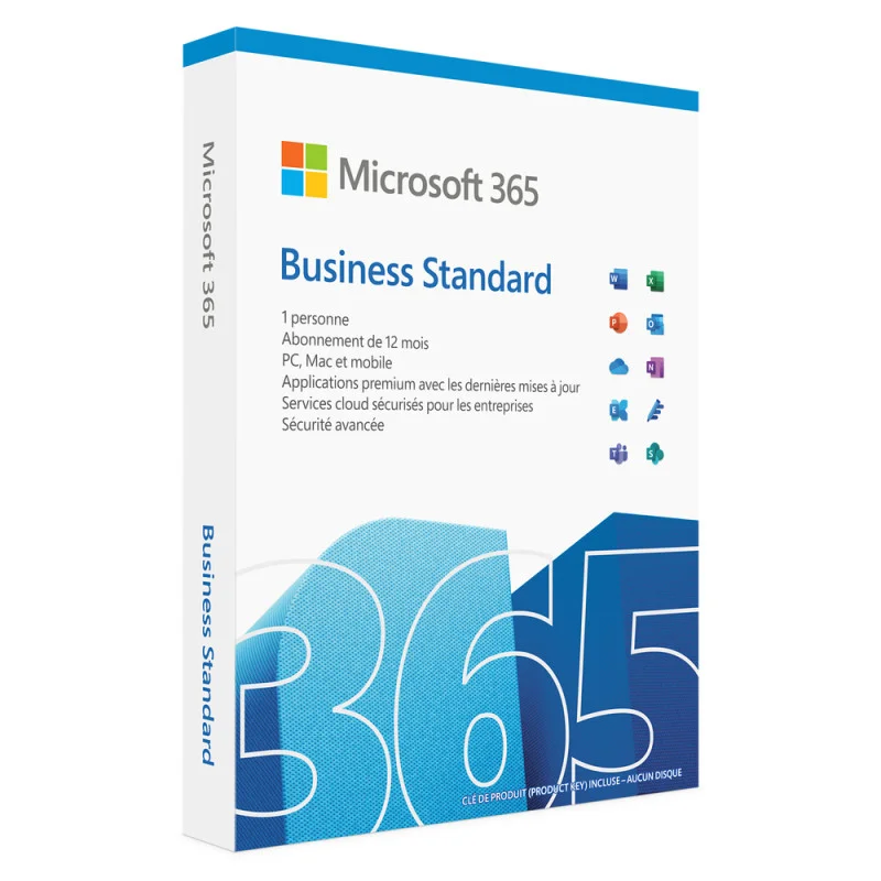 Microsoft Office 365 Business Standard Licence 1 An 1 Utilisateur – KLQ-00216