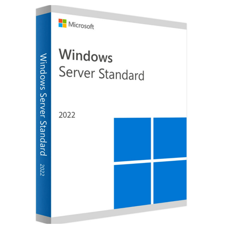 Microsoft Windows Server Standard 2022 64 Bit 1 pk DSP OEI DVD 16 Core – Français