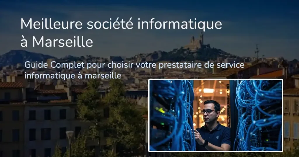 Meilleure société informatique Marseille
